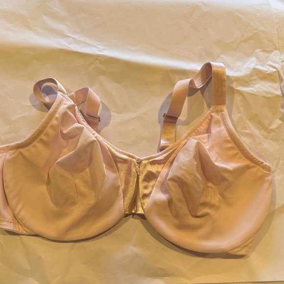 OLGA 5006 Signature Support Satin Underwire Full Coverage Minimizer Bra 42DD - Picture 2 of 3